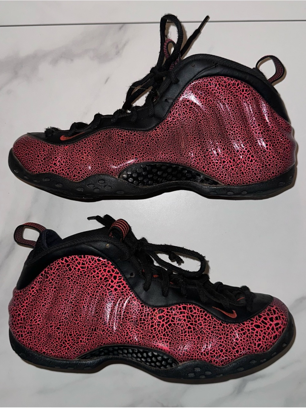 2020 Nike Air Foamposite One Cracked Lava Size 10.5
